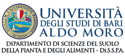 Logo DISSPA Università di Bari Dipartimento di Scienze del Suolo, della Pianta e degli Alimenti