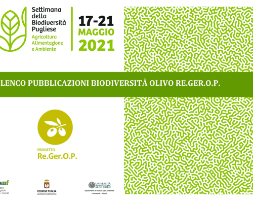 Elenco pubblicazioni biodiversità olivo Re.Ge.O.P.