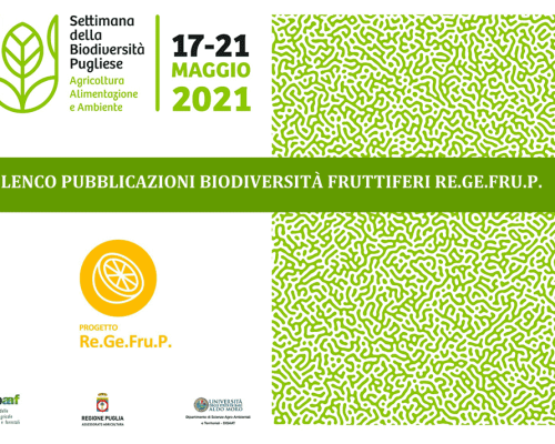 Elenco pubblicazioni biodiversità fruttiferi Re.Ge.Fru.P.